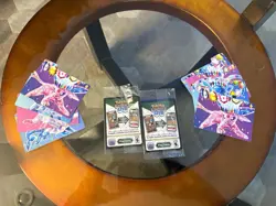 Pokemon TCG Prismatic Evolutions Surprise Box Jolteon & Flareon Stamped Card - Image 4