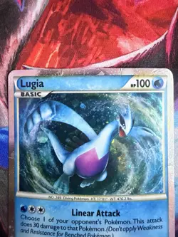 Pokemon Lugia Call Of Legends SL7 Silver Border Grail - Image 2