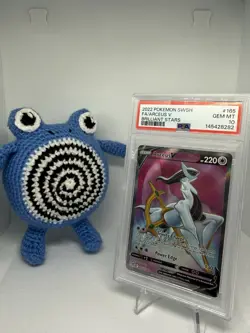 Pokemon SWSH Brilliant Stars Arceus V Full Art 165/172 PSA 10 - Image 1