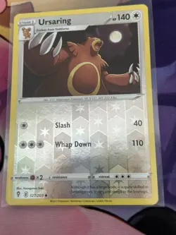 Ursaring - 127/203 - Reverse Holo - Evolving Skies - NM/M - Pokemon Card - Image 1