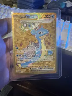 Lapras ex 164 Sv: Scarlet & Violet Black Star Promo Pokemon TCG NM - Image 1