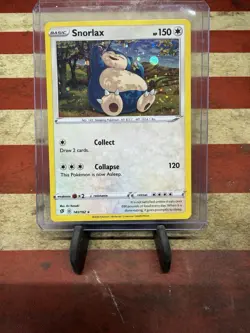 Pokemon TCG Snorlax 141/192 Misc Cards & Products Cosmos Holo English 150 HP - Image 1