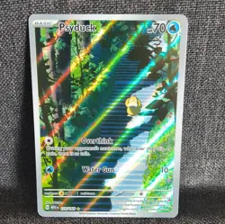 Pokemon TCG Psyduck Illustration Rare Full Art Holo 175/165 SV 151 EN 70HP - Image 1