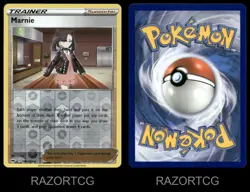 MARNIE 169/202 HOLO R SWORD & SHIELD POKEMON REVERSE HOLO NM/M - Image 4