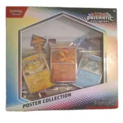 Pokemon TCG: Scarlet & Violet—Prismatic Evolutions Poster Collection New Sealed - Image 1