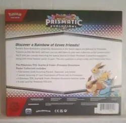 Pokemon TCG: Scarlet & Violet—Prismatic Evolutions Poster Collection New Sealed - Image 2