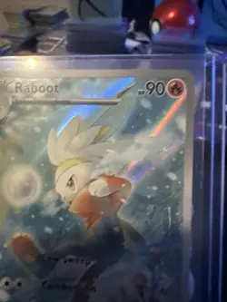 Raboot 147/142 Sv07: Stellar Crown Illustration Rare Pokemon TCG NM - Image 4