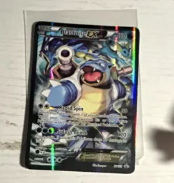 Pokemon TCG Blastoise EX XY122 XY Promo Holo EX English 180 HP - Image 1