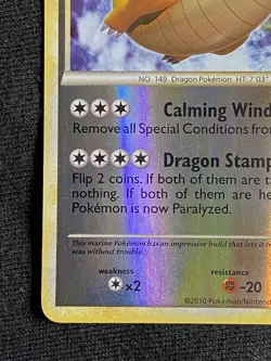 Pokemon TCG Dragonite 18/102 Triumphant Reverse Holo Rare Unlimited 140 HP - Image 4