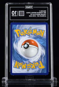Pokemon (2021) Zeraora V (Alternate Art) #166/198 Chilling Reign TAG GEM MINT 10 - Image 2
