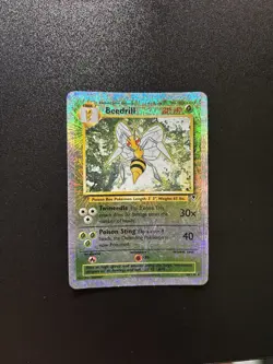 Beedrill Legendary Collection 2002 Reverse Holo Pokemon Card TCG - Image 1