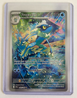 Pokemon Frogadier 089/086 Illustration Rare ME02: Chaos Rising (1) - Image 1
