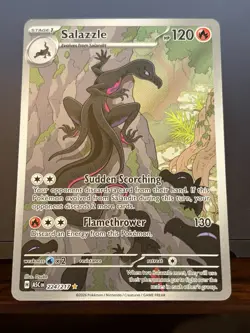 Salazzle Illustration Rare ME: Ascended Heroes 224/217 Pokemon - Image 1