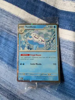 Vanilluxe 045/182 Holiday Calendar Promo SEALED Pokemon Card Small Rip at Bottom - Image 1