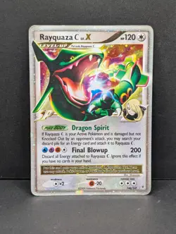 Rayquaza C Lv.X 146/147 Supreme Victors Holo Ultra Secret Rare Pokemon TCG HP - Image 1