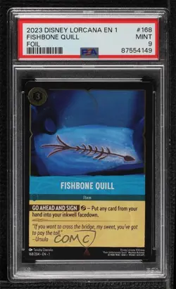 2023 Disney Lorcana - The First Chapter 1 Foil Fishbone Quill #168 - Image 1