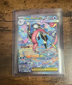 Pokemon TCG Mega Greninja EX SIR Chaos Rising 116/086 - Image 1