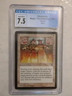 Equipoise Visions MTG Magic Reserved List CGC 7.5 - Image 1