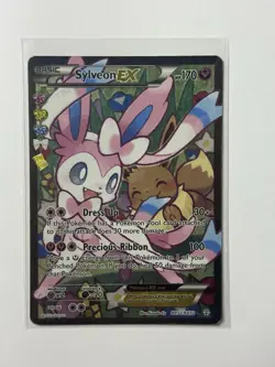 Pokemon Sylveon EX RC32/RC32 Full Art Radiant Collection Generations LP - Image 1