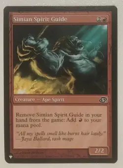 The List SIMIAN SPIRIT GUIDE Zendikar Rising MTG Magic NM - Image 1