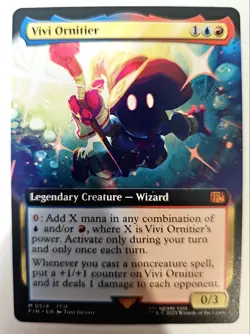 Vivi Ornitier Non Foil Legendary Creature Wizard FF Secret Lair NM/M - Image 1