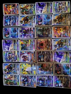 Pokemon TCG 100 Card Bundle Authentic Cards Ultra Rare EX GX V Mega Holo Pac - Image 4