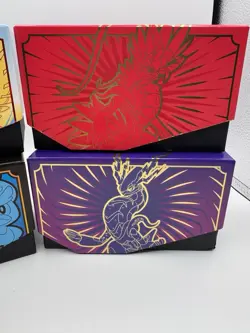 Lot 4 Pokemon TCG ETB Empty All Different Sets Elite Trainer Box No Duplicates - Image 3