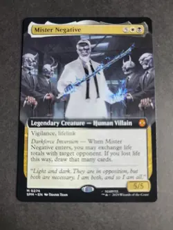 Mister Negative (Extended Art) Mythic MTG Spider-Man - Image 1