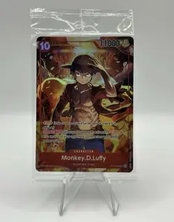 Monkey D. Luffy SR ST10-006 - Treasure Booster Promo Sealed One Piece Tcg - Image 2