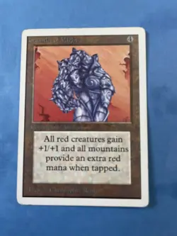 MTG Unlimited Edition, Gauntlet of Might! 1993 Vintage Magic. - Image 1