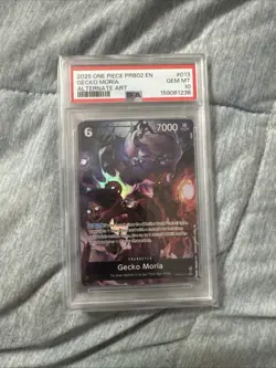 PSA 10 One Piece PRB02-012 Gecko Moria Alternate Alt Art English - Image 1