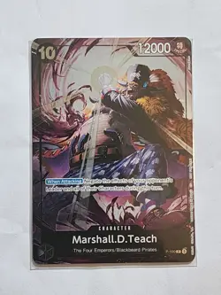 Marshall.D.Teach (Event Pack Vol. 8) P-100 One Piece Promotion Cards Foil - Image 1