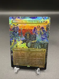 Marchesa, the Black Rose 382 Double Masters 2022 MTG borderless foil - Image 1