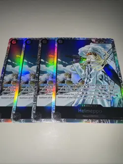X4 Playset HELMEPPO OP11-092 SR ENGLISH One Piece Card Game TCG CCG - Image 4