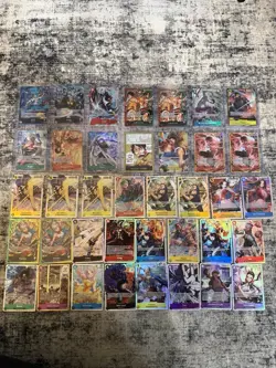 One Piece TCG Card Collection Lot - Image 1