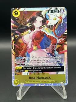 One Piece TCG Boa Hancock OP14-112 Foil SR The Azure Sea's Seven NM English 2026 - Image 1