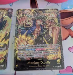 One Piece cards Premium Leader Collection Luffy Sabo Kid Kaido Crocodile OPTCG - Image 2