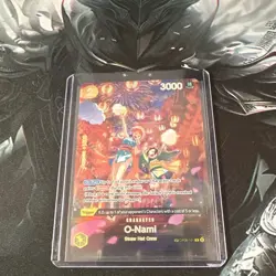 Bandai One Piece CCG O-Nami OP06-101 SP Alt Art Foil 500 Years Future EN 3000 - Image 1