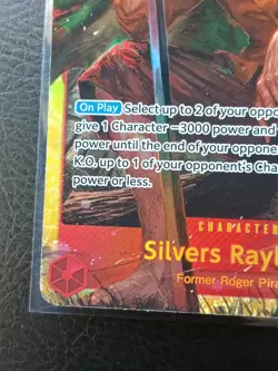 One Piece CCG Silvers Rayleigh OP08-118 Two Legends Foil - Image 5