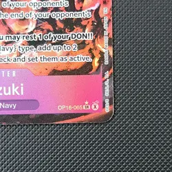 Sakazuki Alternate Art OP16-065 The Time of Battle Foil Alt One Piece EN English - Image 4