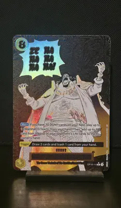 Zehahahahaha! OP16-116 Alternate Art The Time of Battle One PIece English Card - Image 1