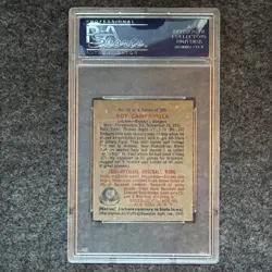 1949 BOWMAN #84 ROY CAMPANELLA PSA 1 Rookie Baseball Card - Image 2