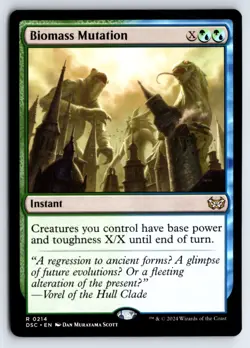 Biomass Mutation -Commander: Duskmourn: House of Horror - Image 1