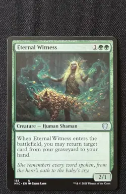 MTG 1x - Eternal Witness - NM Commander: Innistrad: Midnight Hunt #138 Non Foil - Image 1