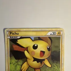 Pichu 28/123 HeartGold & SoulSilver 2010 English Basic Regular HP30 Unlimited - Image 3