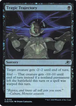 Tragic Trajectory Edge of Eternities Foil - NM #122 MTG EOE - Image 1