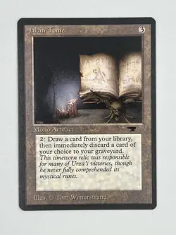 MTG JALUM TOME Antiquities Regular NM/MT+ Magic The Gathering - Image 1