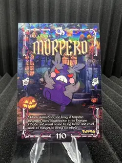 Morpeko #110 - Cracked Ice Holo - Prisma Trick or Treat Cards - Pokemon - Image 1
