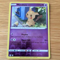 MIMIKYU 080/196 POKEMON CARD (LOST ORIGIN SET) REVERSE HOLO - Image 2