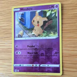 MIMIKYU 080/196 POKEMON CARD (LOST ORIGIN SET) REVERSE HOLO - Image 4